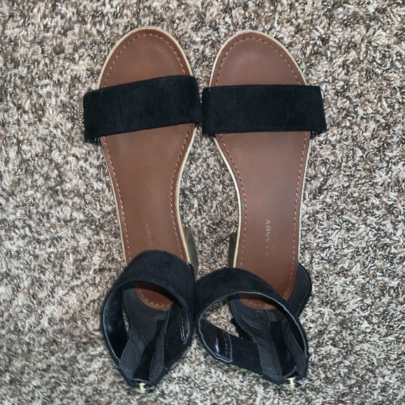 Rock and Candy Shoes - Women's Black Sandal